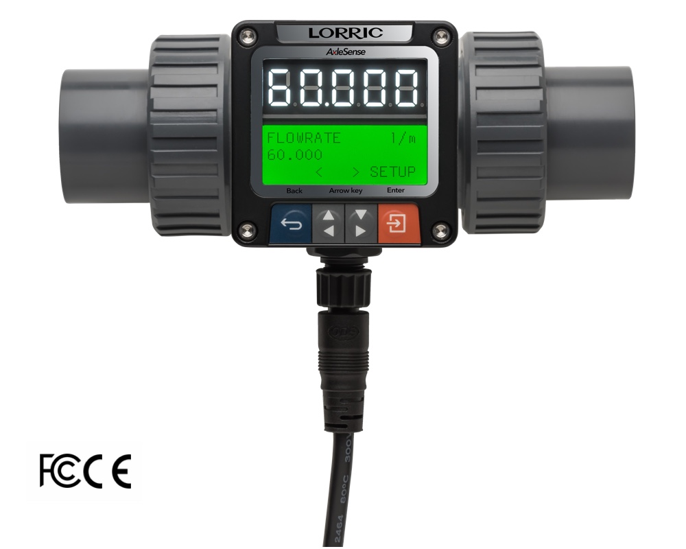 FP-AS510 patent AxleSense paddlewheel flowmeter