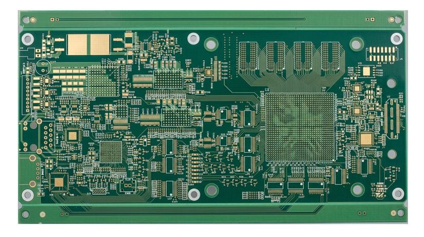 AI-era HDI PCB board close-up