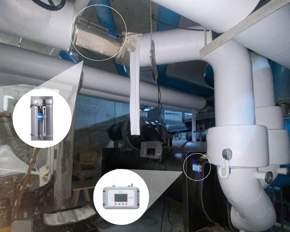 LORRIC超音波流量計讓冰水機能好數據收集更簡便