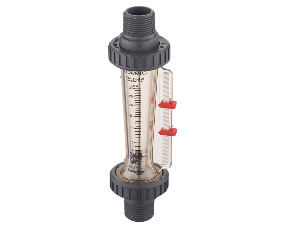 F201 192 mm ½-¾" pipe size patented dual-indicator flow meter