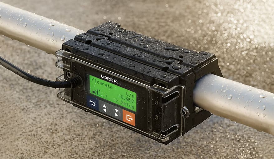 Outdoor waterproof flowmeter
