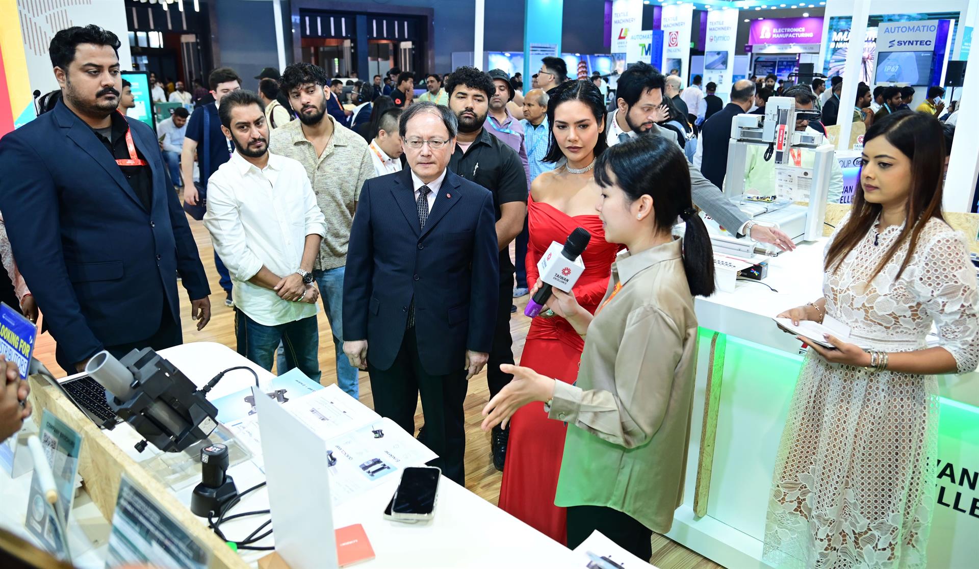 LORRIC – Taiwan Expo in India－One-on-One Business Meetings－Photo courtesy of TAITRA