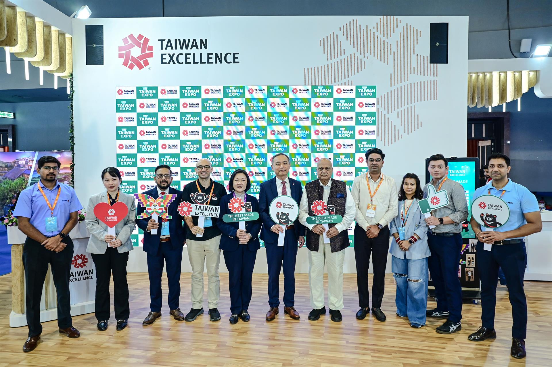 LORRIC Participates in the 2025 Taiwan Expo in India – Photo courtesy of TAITRA