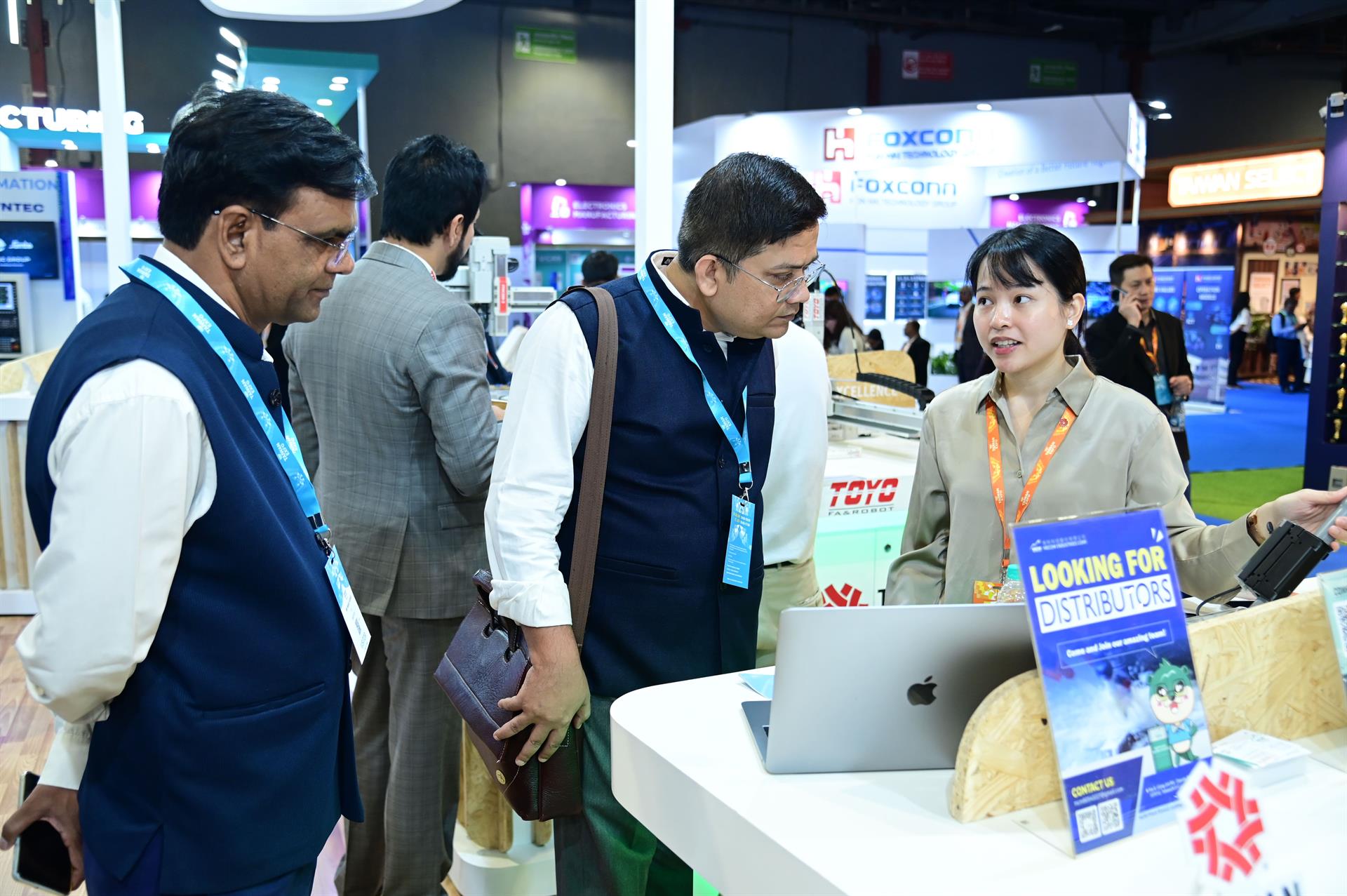 LORRIC in One-on-One Meeting with Indian Buyers 2 – Photo courtesy of TAITRA