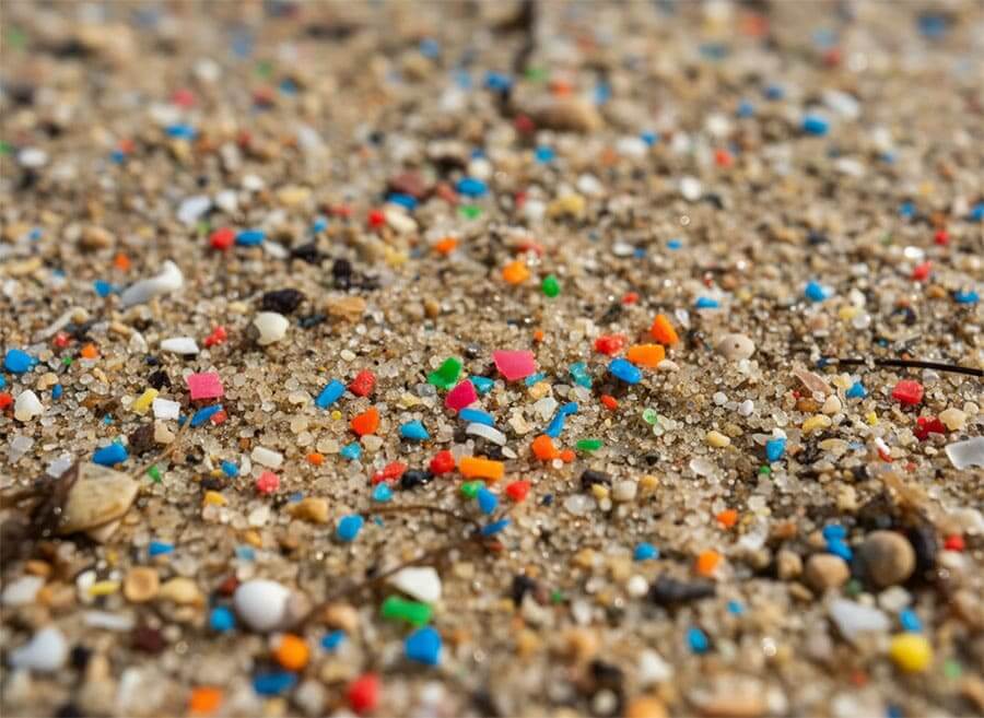 Mikroplastik sekunder