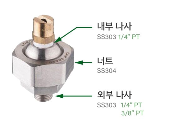 3파트 설계 및 나사 규격 선택 가능