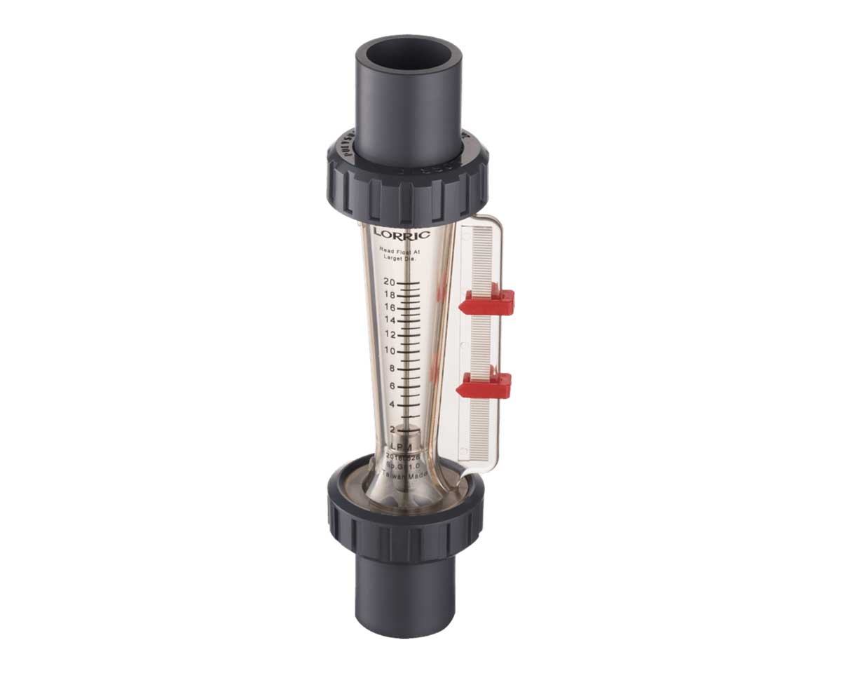 F101 168mm Small size patented dual-indicator flow meter