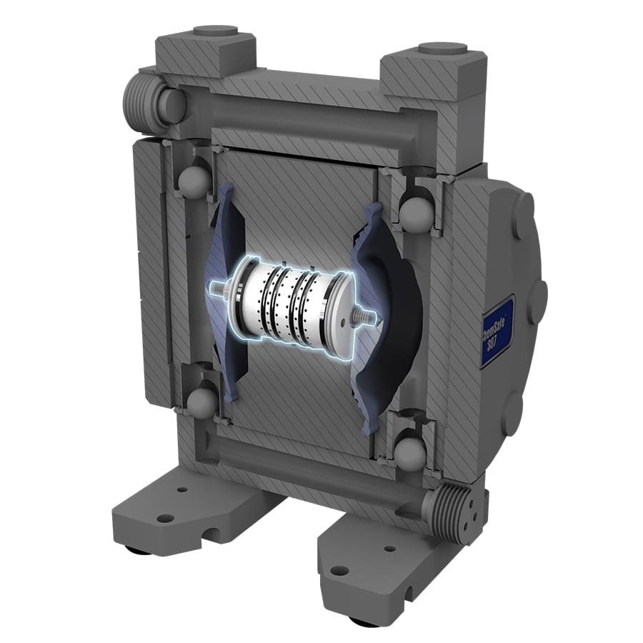 Removable Air Motor Design Enables Quick Access and Repair