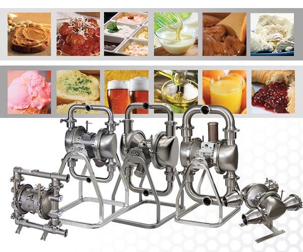 Hygienic Air-Operated Double Diaphragm (AODD) Pump