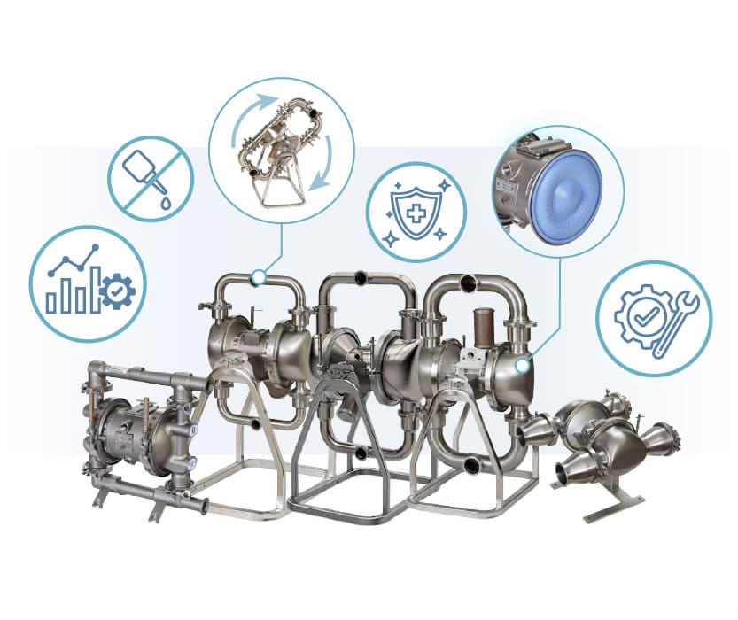 Why Choose Graco Hygienic AODD Pumps?