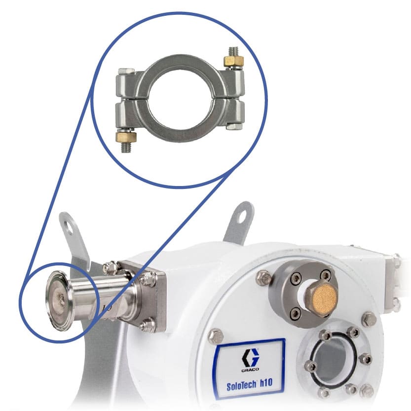 Tri-Clamp Hygienic, Low-Maintenance Design