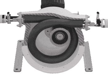 Exclusive Single-Roller Design for Higher Flow and Longer Hose Life