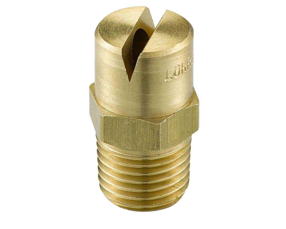 1/8 inch metal v jet flat fan spray nozzle specific industrial washing tool H 0H 