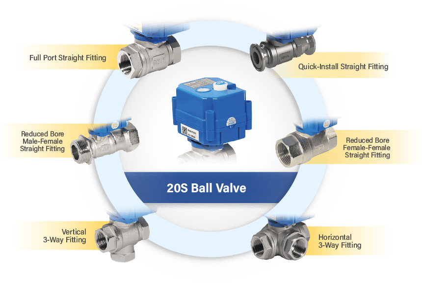 Multiple Valve Body Designs and Connection Types