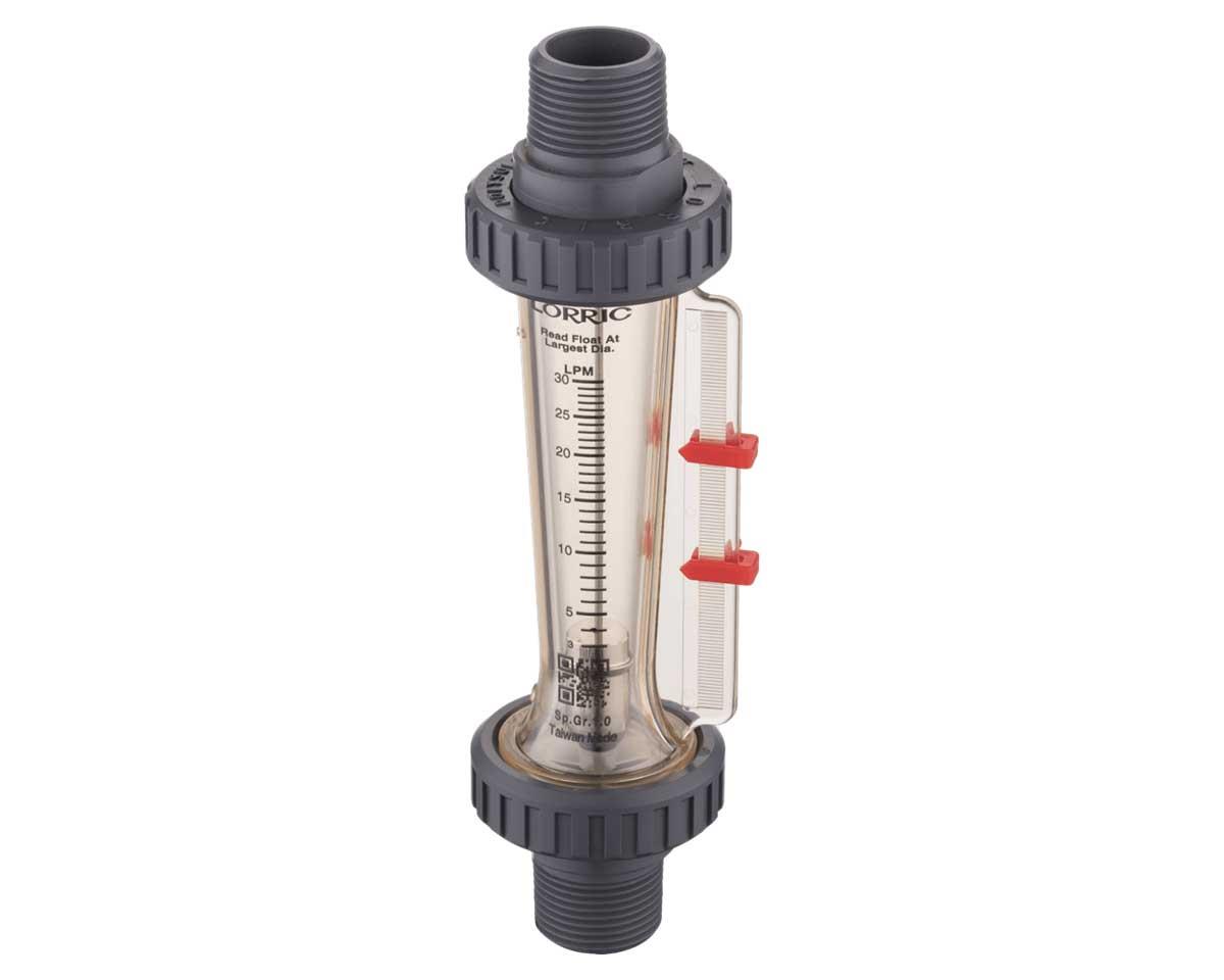 F201 192 mm ½-¾" pipe size patented dual-indicator flow meter