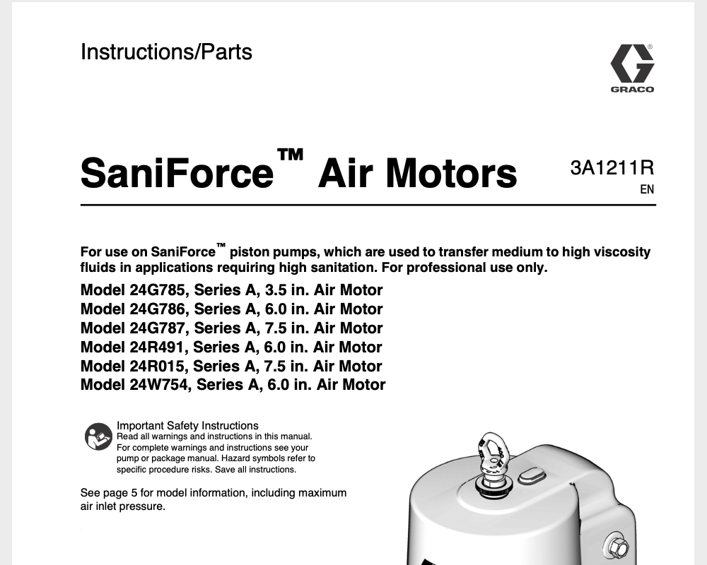 Air Motor Manual