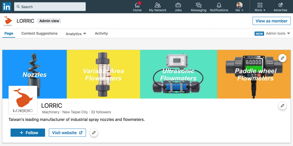 LORRIC officially launched our LinkedIn page