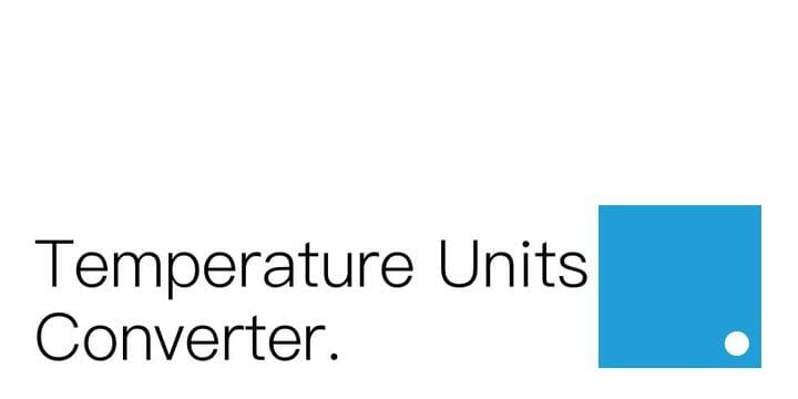 ตัวแปลงอุณหภูมิ Temperature converter